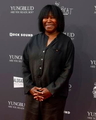 August 12, 2025, London, United Kingdom: Joan Armatrading attends the YUNGBLUD. Are You Ready, Boy? Premiere at the Vue in Leicester Square. London United Kingdom - ZUMAs197 20250812_aaa_s197_408 Copyright: xCatxMorleyx