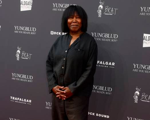 August 12, 2025, London, United Kingdom: Joan Armatrading attends the YUNGBLUD. Are You Ready, Boy? Premiere at the Vue in Leicester Square. London United Kingdom - ZUMAs197 20250812_aaa_s197_424 Copyright: xCatxMorleyx