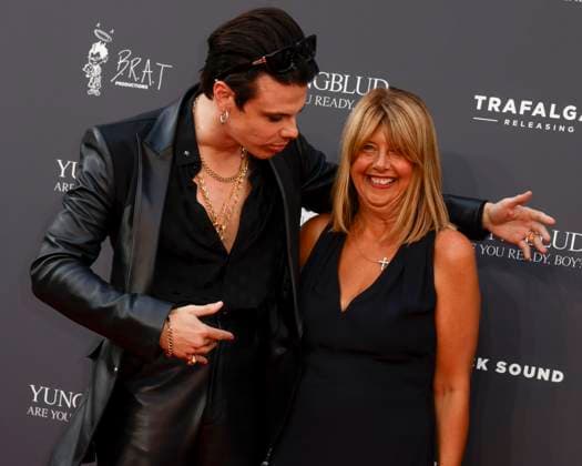 August 12, 2025, London, United Kingdom: YUNGBLUD aka Dominic Richard Harrison and Samantha Harrison attend the YUNGBLUD. Are You Ready, Boy? Premiere at the Vue in Leicester Square. London United Kingdom - ZUMAs197 20250812_aaa_s197_427 Copyright: xCatxMorleyx