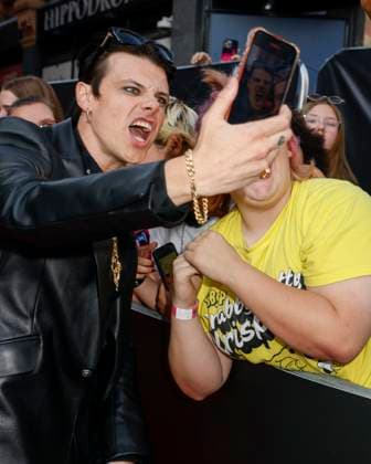 August 12, 2025, London, United Kingdom: YUNGBLUD aka Dominic Richard Harrison attending the YUNGBLUD. Are You Ready, Boy? Premiere at the Vue in Leicester Square, London London United Kingdom - ZUMAs197 20250812_aaa_s197_434 Copyright: xCatxMorleyx