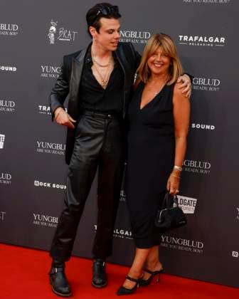 August 12, 2025, London, United Kingdom: YUNGBLUD aka Dominic Richard Harrison and Samantha Harrison attend the YUNGBLUD. Are You Ready, Boy? Premiere at the Vue in Leicester Square. London United Kingdom - ZUMAs197 20250812_aaa_s197_455 Copyright: xCatxMorleyx