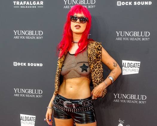 August 12, 2025, London, United Kingdom: Amy Valantine attends the Yungblud. Are You Ready, Boy? UK Premiere held at the Vue Leicester Square, London. London United Kingdom - ZUMAs197 20250812_aaa_s197_475 Copyright: xMarioxMitsisx