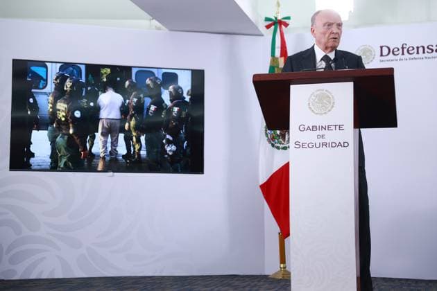 Mexico s security cabinet attend a press conference in Mexico City MEXICO CITY, MEXICO - AUGUST 13: Mexican General Attorney Alejandro Gertz Manero speaks during a press conference held by the Mexico s security cabinet, at the facilities of the Security Secretariat, in Mexico City, Mexico on August 13, 2025. Mexico s government has sent 26 high-ranking cartel figures to the United States on Tuesday in the latest major deal with the Trump administration. Daniel Cardenas Anadolu Mexico City Mexico. Editorial use only. Please get in touch for any other usage.  Copyright: x2025xAnadoluxDanielxCardenasx