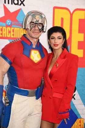 NEW YORK, NY- AUGUST 13: John Cena and Shay Shariatzadeh at the HBO Max season 2 premiere of Peacemaker at AMC Cinemas on August 13, 2025 in New York City. Copyright: xMediaPunchx