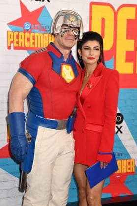 NEW YORK, NY- AUGUST 13: John Cena and Shay Shariatzadeh at the HBO Max season 2 premiere of Peacemaker at AMC Cinemas on August 13, 2025 in New York City. Copyright: xMediaPunchx