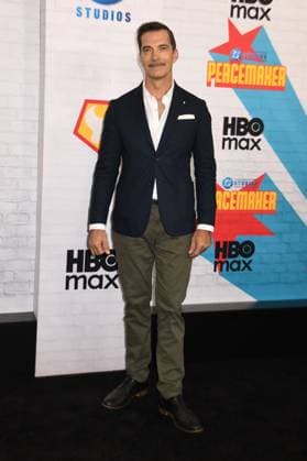 NEW YORK, NY- AUGUST 13: Stephen Blackehart at the HBO Max season 2 premiere of Peacemaker at AMC Cinemas on August 13, 2025 in New York City. Copyright: xMediaPunchx