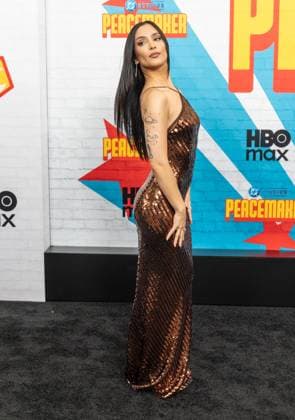 August 13, 2025, Bronx, New York, USA: Sol Rodriguez attends Premiere of HBO Max Peacemaker at AMC Lincoln Square in New York, NY on August 13, 2025. Bronx USA - ZUMAr339 20250813_znp_r339_113 Copyright: xLevxRadinx