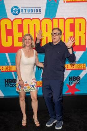 Hbo max s peacemaker season 2 premiere, new york, usa - 13 aug 2025 (new) hbo max& 39;s "peacemaker" season 2 premiere. August 13, 2025, new york, new york, usa: (l-r) charissa barton and alan tudyk attend hbo& 39;s "peacemaker" season 2 premiere at amc lincoln square theater on august 13, 2025 in new york city. (credit: m10s thenews2) (Foto: M10s Thenews2 imago images) Hbo max s peacemaker season 2 premiere, new york, usa - 13 aug 2025  Copyright: xRonxAdarx