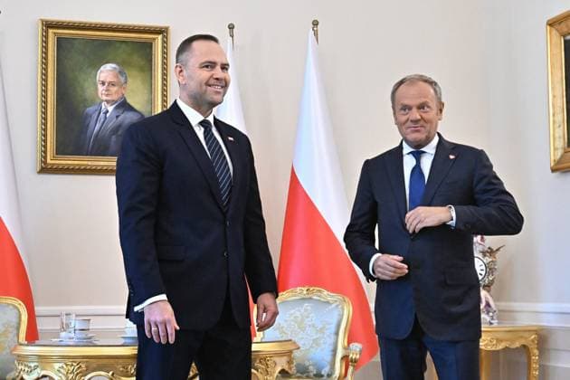 RECORD DATE NOT STATED 14.08.2025 WARSZAWA SPOTKANIE PREZYDENTA RP I PREMIERA RP 14 08 2025 WARSAW MEETING OF THE PRESIDENT OF THE REPUBLIC OF POLAND AND THE PRIME MINISTER OF THE REPUBLIC OF POLAND. FIRST MEETING DONALD TUSK I KAROL NAWROCKI PIERWSZE SPOTKANIE NOWEGO PREZYDENTA POLSKI FOT DAMIAN BURZYKOWSKI NEWSPIX.PL NEWSPIX.PL --- newspix.pl 