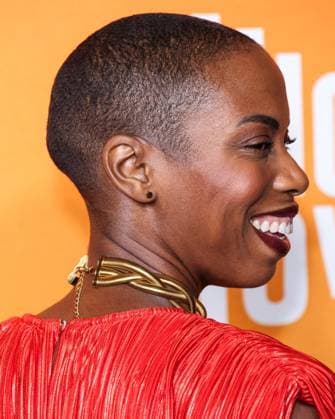 Los Angeles Special Screening Of Apple Original Films And A24 s Highest 2 Lowest American actress and stand-up comedian Sasheer Zamata arrives at the Los Angeles Special Screening Of Apple Original Films And A24 s Highest 2 Lowest held at the Ted Mann Theater at the Academy Museum of Motion Pictures in Miracle Mile, Los Angeles, California, United States. Ted Mann Theater at the Academy Museum of Motion Pictures, Miracle Mile, Los Angeles, California, USA California United States  Copyright: xImagexPressxAgencyx originalFilename: collin-losangel250814_npNaf.jpg