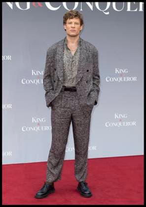 . 14 08 2025. London, United Kingdom. James Norton arriving at the King & Conqueror premiere in London.  xStephenxLockx xi-Imagesx IIM-26154-0009