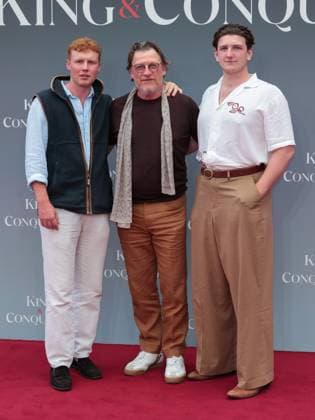 King & Conqueror Global Premiere In London, UK - 14 Aug 2025 Geoff Bell (centre) seen attending the global premiere of King & Conqueror at the BFI Southbank in London. London United Kingdom Copyright: xBrettxCovex xSOPAxImagesx Geoff BDC_7213