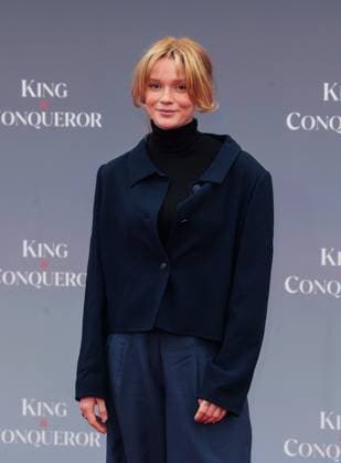 King & Conqueror Global Premiere In London, UK - 14 Aug 2025 Ines Asserson seen attending the global premiere of King & Conqueror at the BFI Southbank in London. London United Kingdom Copyright: xBrettxCovex xSOPAxImagesx Ines BDC_6144