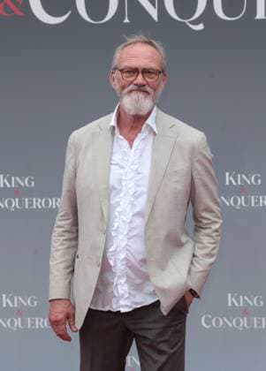 August 14, 2025, London, United Kingdom: Ingvar Sigurdsson seen attending the global premiere of King & Conqueror at the BFI Southbank in London. London United Kingdom - ZUMAs197 20250814_aaa_s197_142 Copyright: xBrettxCovex
