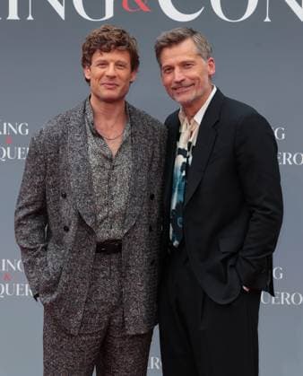 August 14, 2025, London, United Kingdom: James Norton and Nikolaj Coster-Waldau seen attending the global premiere of King & Conqueror at the BFI Southbank in London. London United Kingdom - ZUMAs197 20250814_aaa_s197_144 Copyright: xBrettxCovex