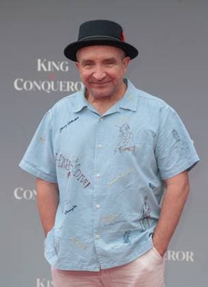 August 14, 2025, London, United Kingdom: Eddie Marsan seen attending the global premiere of King & Conqueror at the BFI Southbank in London. London United Kingdom - ZUMAs197 20250814_aaa_s197_147 Copyright: xBrettxCovex