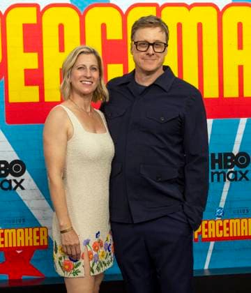August 14, 2025, New York, Ny, United States: Charissa Barton and Alan Tudyk attend the HBO Max Original Series of Peacemaker Season 2. Held at AMC Lincoln Square in New York. Zuma Press. August 13, 2025. New York United States - ZUMAp281 20250814_zea_p281_006 Copyright: xPhotoxImagexPressx