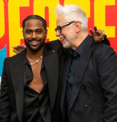August 14, 2025, New York, Ny, United States: Big Sean and James Gunn attend the HBO Max Original Series of Peacemaker Season 2. Held at AMC Lincoln Square in New York. Zuma Press. August 13, 2025. New York United States - ZUMAp281 20250814_zea_p281_016 Copyright: xPhotoxImagexPressx