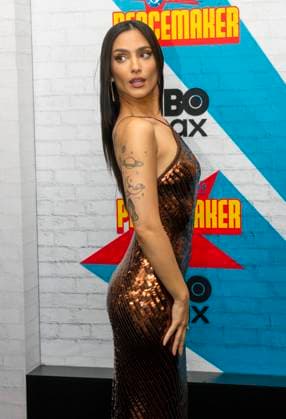 August 14, 2025, New York, Ny, United States: Sol Rodriguez attends the HBO Max Original Series of Peacemaker Season 2. Held at AMC Lincoln Square in New York. Zuma Press. August 13, 2025. New York United States - ZUMAp281 20250814_zea_p281_102 Copyright: xPhotoxImagexPressx
