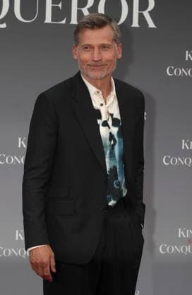 King and Conqueror TV series premiere London, UK. Nikolaj Coster-Waldau at the King and Conqueror TV series premiere. BFI. 14th August 2025. LMK11-S150825-001. Steve Bealing Landmark Media 