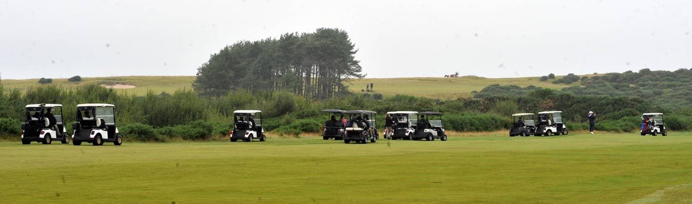 Vice President JD Vance Golf Ayrshire 14th August 2025. Vice President JD Vance is playing golf, guided by caddies round the Turnberry course three weeks after President Donald Trump hit the greens at his Ayrshire resort.  Copyright: xLesxGallagherx NINTCHDBPICT001016221068