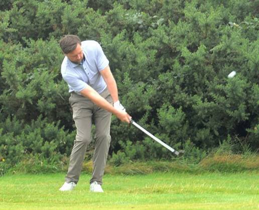 Vice President JD Vance Golf Ayrshire 14th August 2025. Vice President JD Vance is playing golf, guided by caddies round the Turnberry course three weeks after President Donald Trump hit the greens at his Ayrshire resort.  Copyright: xLesxGallagherx NINTCHDBPICT001016221082