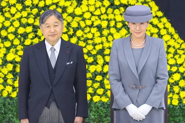Entertainment Bilder des Tages Japan s 80th Anniversary of the End of the War -JPN- Japanese Emperor Naruhito and Empress Masako attend the National Memorial Ceremony in Tokyo. A ceremony will be held at the Nippon Budokan in Tokyo to mark the 80th anniversary of the end of World War Two. Tokyo Japan Copyright: xKazukixOISHIx