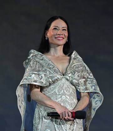 Locarno,Swiss Locarno Film Festival 2025 Photocall and red carper present Rosemead film Piazza Grande In the photo:Lucy Liu actress producer receives Career Achievement Award, dress Naeem Khan  Copyright: xNickxZonnax xipa-agency.netx xNickxZonnax IPA_Agency_IPA62448055
