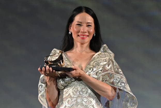 Locarno,Swiss Locarno Film Festival 2025 Photocall and red carper present Rosemead film Piazza Grande In the photo:Lucy Liu actress producer receives Career Achievement Award  Copyright: xNickxZonnax xipa-agency.netx xNickxZonnax IPA_Agency_IPA62448099