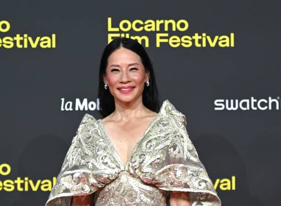 Locarno,Swiss Locarno Film Festival 2025 Photocall and red carper present Rosemead film Piazza Grande of Career Achievement Award In the photo:Lucy Liu actress produce,dress Naeem Khan,shoes Sam Edelman,bag Judith Leiberg  Copyright: xNickxZonnax xipa-agency.netx xNickxZonnax IPA_Agency_IPA62448180