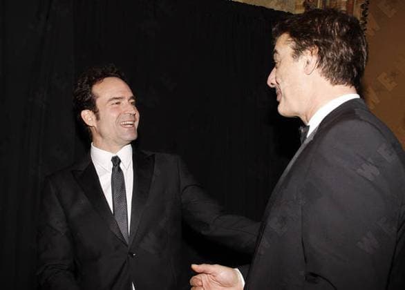 Jason Patric and Chris Noth Opening night after party for the Broadway production of That Championship Season held at Gothan Hall - Press Room., New York City, United States Joseph Marzullo Wenn.com 3238859.jpg