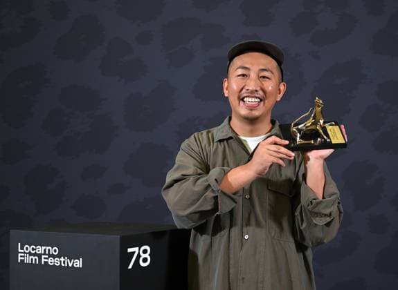 Locarno, Swiss Locarno Film Festival 2025 Photocall Award Ceremony Locarno78 photocall with winners of Locarno78 In the photo: Tabi to Hbi (Two Seasons, Two Strangers) by Sho Miyake. Pardo d Oro Grand Prteeof the Fesova and Cly of Locano Concorso Intenazionale  Copyright: xNickxZonnax xipa-agency.netx xNickxZonnax IPA_Agency_IPA62512598