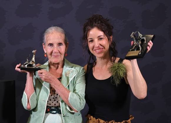 Locarno, Swiss Locarno Film Festival 2025 Photocall Award Ceremony Locarno78 photocall with winners of Locarno78 In the photo: Margherita Spampinato Special Jury Award by Gioia mia and Aurora Quattrocchi best performance Pardo Concorso Cineasti del Presente  Copyright: xNickxZonnax xipa-agency.netx xNickxZonnax IPA_Agency_IPA62512641