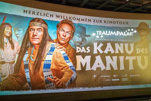 Leonberg Premiere des neuen Bully Films Kanu des Manitu mit Michael Bully Herbig, Christian Tramitz und Rick Kavanian vor Ort Im Traumpalast Leonberg 18.08.2025 Premiere des neuen Bully Films Kanu des Manitu mit Michael Bully Herbig, Christian Tramitz und Rick Kavanian vor Ort Im Traumpalast Leonberg 18.08.2025 Kino-Premiere Kanu des Manitu 16.08.2025 Copyright: xEibner-Pressefoto ChristianaxKunzx EP_CKZ