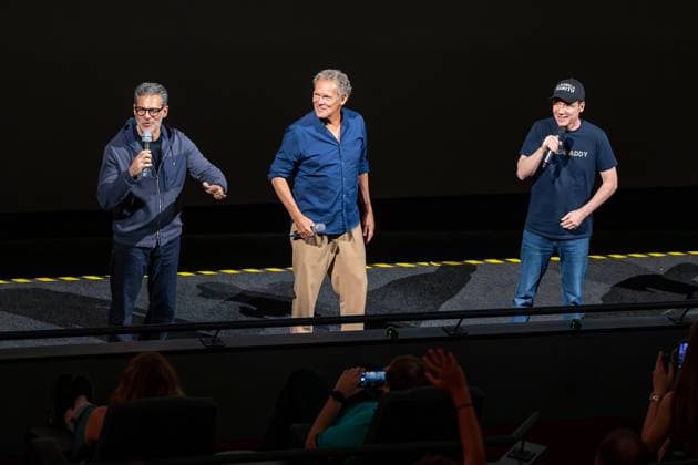 Leonberg Premiere des neuen Bully Films Kanu des Manitu mit Michael Bully Herbig, Christian Tramitz und Rick Kavanian vor Ort Im Traumpalast Leonberg 18.08.2025 Premiere des neuen Bully Films Kanu des Manitu mit Michael Bully Herbig, Christian Tramitz und Rick Kavanian vor Ort Im Traumpalast Leonberg 18.08.2025 Kino-Premiere Kanu des Manitu 16.08.2025 Copyright: xEibner-Pressefoto ChristianaxKunzx EP_CKZ