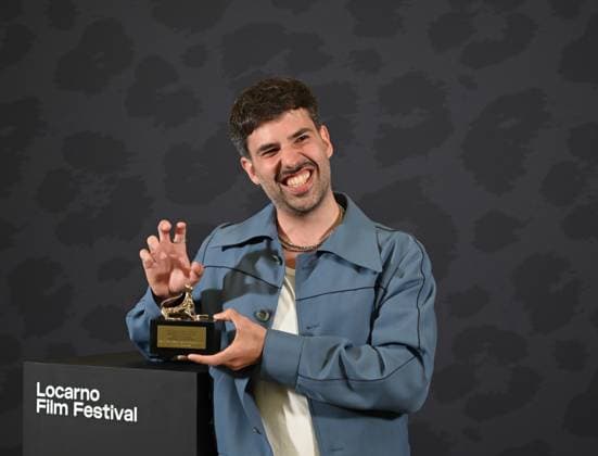 Locarno, Switzerland: Locarno, Swiss Locarno Film Festival 2025 Photocall Award Ceremony Locarno78 photocall with winners of Locarno78 In the photo: Felipe Casanova by O RIO DE JANEIRO CONTINUA LINDO (RIO REMAINS BEAUTIFUL) Pardino d Oro Best Short Film candidate of the Locarno Film Festival European Film Awards Locarno Switzerland  - ZUMAp169 20250816_zea_p169_244 Copyright: xNickxZonnax