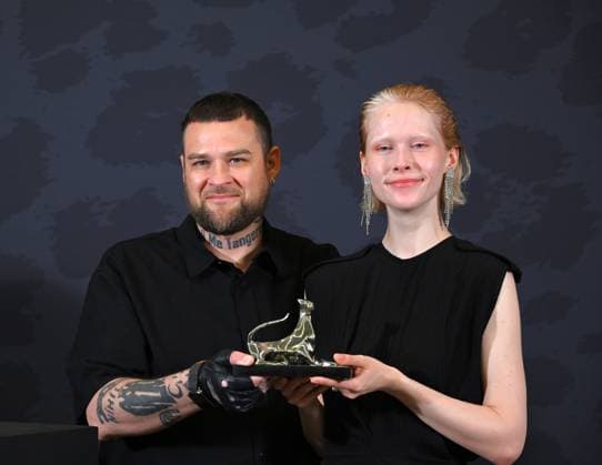 August 16, 2025, Locarno, Switzerland: Haryaimbro and Mahal Senkovtor wte Snal by Elsa Pardo International Competition during Swiss Award Ceremony Locarno Film Festival 2025. Locarno Switzerland  - ZUMAp169 20250816_zea_p169_065 Copyright: xNickxZonnax