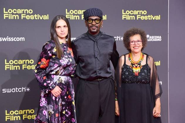 Jihan El Tahri, Lemohang Mosese, Sara Serraiocco, PDD Jury attends on red carpet during the 78th Locarno Film Festival on August 16, 2025 in Locarno, Switzerland Romain Doucelin Bestimage Locarno Suisse  Copyright: xRomainxDoucelinx xBestimagexRomainxDoucelinx xBestimagex