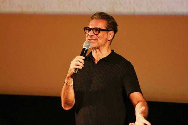 17.08.2025, xcex, GER, Hamburg, Cinemaxx Dammtor, Kino, Cinema, Kinofilm, Kinotour, herbXfilm, Constantin Film, Kanu des Manitu Kinofilm mit den Hauptdarstellern Michael Bully Herbig, Christian Tramitz und Rick Kavanian DFL regulations prohibit any use of photographs as image sequences and or quasi-video