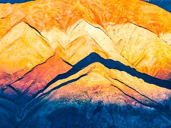 Creative Highlights World Colorful mountains at sunrise, Purmamarca Purmamarca, Jujuy Province, Argentina R_ROMO250816B-1804151-01