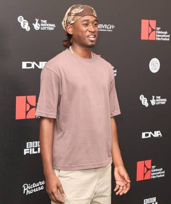 UK: Edinburgh International Film Festival 2025 at Caledonian Hotel, Edinburgh, Scotland on 19 August 2025: Pictured: Actor Tienne Simon attends the red carpet for the World Premiere of ‚ÄúAll The Devils Are Here‚Äù Edinburgh Caledonian Hotel Scotland Copyright: xAlexxToddx