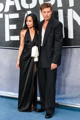 Uk Gala Screening Of Caught Stealing on Tuesday 19 August 2025 ZoÃ« Kravitz and Austin Butler seen at the Uk Gala Screening Of Caught Stealing on Tuesday 19 August 2025 at ODEON LUXE Leicester Square, London. . Picture, Credit:Julie Edwards Avalon  Copyright: xJuliexEdwardsx xAvalonx 1030276582