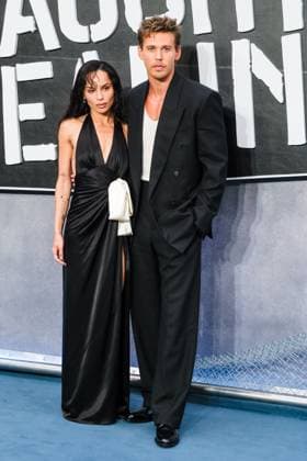 Uk Gala Screening Of Caught Stealing on Tuesday 19 August 2025 ZoÃ« Kravitz and Austin Butler seen at the Uk Gala Screening Of Caught Stealing on Tuesday 19 August 2025 at ODEON LUXE Leicester Square, London. . Picture, Credit:Julie Edwards Avalon  Copyright: xJuliexEdwardsx xAvalonx 1030276592