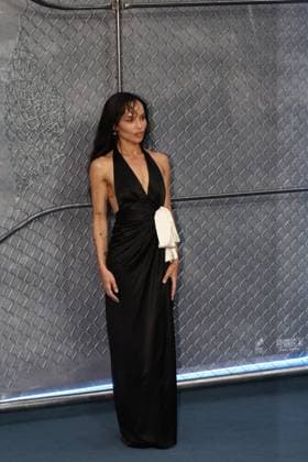Caught Stealing gala film screening London, UK. Zoe Kravitz at the Caught Stealing gala film screening. Odeon Luxe, Leicester Square. 19th August 2025. LMK430-S200825-001 Anfisa Polyushkevych Landmark Media 