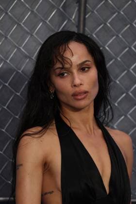 Caught Stealing gala film screening London, UK. Zoe Kravitz at the Caught Stealing gala film screening. Odeon Luxe, Leicester Square. 19th August 2025. LMK430-S200825-001 Anfisa Polyushkevych Landmark Media 