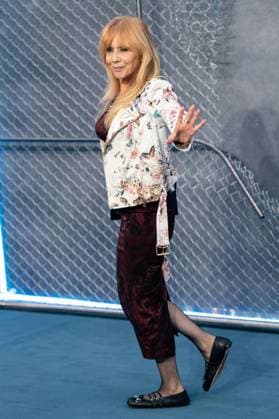 August 19, 2025, London, United Kingdom: Rosanna Arquette attends the Caught Stealing UK Gala Screening at Odeon Luxe Leicester Square. The film will be released only in cinemas from 29 August 2025 on August 19, 2025 in London, England. London United Kingdom - ZUMAs197 20250819_aaa_s197_098 Copyright: xLounisxTiarx
