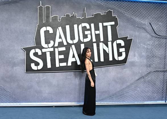 Zoe Kravitz attends Caught Stealing UK Gala Screening at Odeon Luxe Leicester Square in London, England, UK. Tuesday 19th August 2025 Copyright: xJamesxWarrenx adyfr707