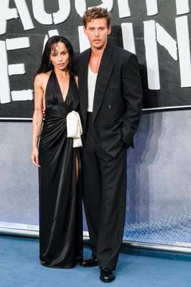 Zoe Kravitz und Austin Butler beim UK-Gala Screening des Kinofilms Caught Stealing im Odeon Luxe Leicester Square. London, 19.08.2025
