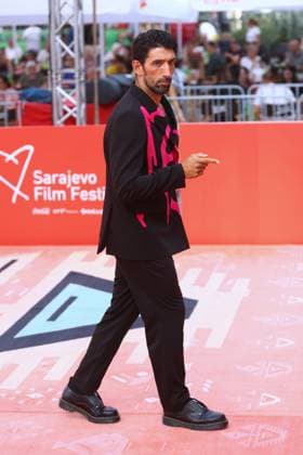 Sarajevo, Bosnia and Herzegovina, 200825. Croatian actor Slavko Sobin from the film Surviving Earth on the red carpet of 31st Sarajevo Film Festival, 6th day. Photo: Antonio Balic CROPIX Copyright: xxAntonioxBalicx xCROPIXx sff_sesti_dan12-200825