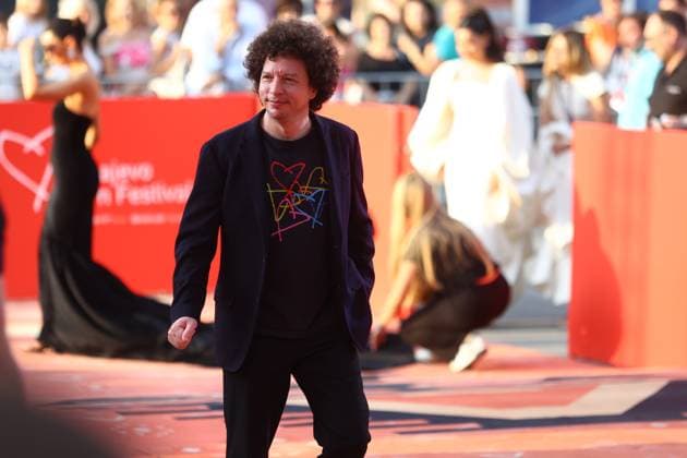 Sarajevo, Bosnia and Herzegovina, 200825. Mexican director Michel Franco on the red carpet before the premiere of the film God will not help, at 31st Sarajevo Film Festival, 6th day. Photo: Antonio Balic CROPIX Copyright: xxAntonioxBalicx xCROPIXx sff_sesti_dan6-200825